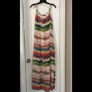 Beautiful Multi-colored Maxi Dress